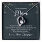 To My Amazing Mom Love Your Daughter | Forever Love Necklace - United Trend