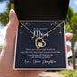 To My Amazing Mom Love Your Daughter | Forever Love Necklace - United Trend