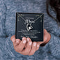 To My Amazing Mom Love Your Daughter | Forever Love Necklace - United Trend