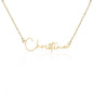 To My Beautiful Daughter From Dad | Hold This Close and Feel My Love | Personalized Name Necklace - United Trend