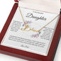 To My Beautiful Daughter From Dad | Hold This Close and Feel My Love | Personalized Name Necklace - United Trend