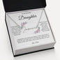 To My Beautiful Daughter From Dad | Hold This Close and Feel My Love | Personalized Name Necklace - United Trend