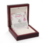 To My Beautiful Daughter | You Are The Light In My Heart Knot Necklace - United Trend