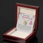 To My Beautiful Daughter | You Are The Light In My Heart Knot Necklace - United Trend