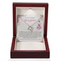 To My Beautiful Daughter | You Are The Light In My Heart Knot Necklace - United Trend