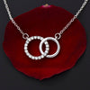 To My Bonus Daughter | Love You No Matter What Perfect Pair Necklace - United Trend