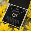 To My Bonus Daughter | Love You No Matter What Perfect Pair Necklace - United Trend