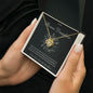 To My Bonus Daughter | Shine Like The Brightest Star Love Knot Necklace - United Trend