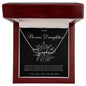 To My Bonus Daughter Shine Like The Brightest Star Personalized Name Necklace - United Trend