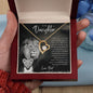 To My Daughter From Dad | I'm Always Right There Heart Necklace - United Trend