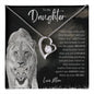 To My Daughter From Mom | I'm Always Right There | CZ Forever Love Necklace - United Trend
