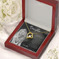 To My Daughter From Mom | I'm Always Right There | CZ Forever Love Necklace - United Trend