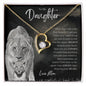 To My Daughter From Mom | I'm Always Right There | CZ Forever Love Necklace - United Trend