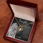To My Daughter From Mom | I'm Always Right There | CZ Forever Love Necklace - United Trend
