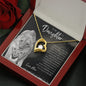 To My Daughter From Mom | I'm Always Right There | CZ Forever Love Necklace - United Trend
