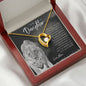 To My Daughter From Mom | I'm Always Right There | CZ Forever Love Necklace - United Trend