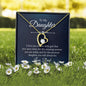 To My Daughter I Love You From Dad | Forever Love Necklace - United Trend