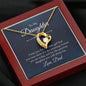To My Daughter I Love You From Dad | Forever Love Necklace - United Trend