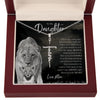 To My Daughter | I'm Always Right There | Faith Cross Necklace - United Trend