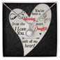 To My Daughter | You've Been A Blessing From The Start | Eternal Hope Necklace - United Trend