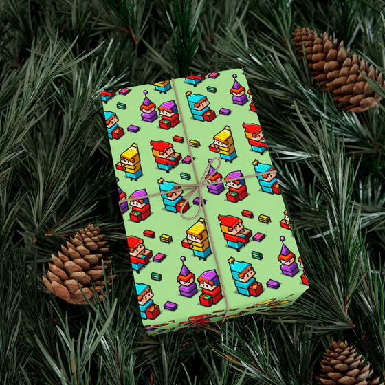 Elves Gift Wrap Paper 20x30 - United Trend