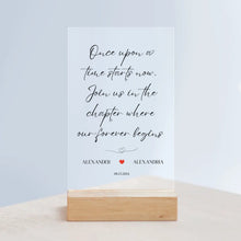  Fairytale Romance Wedding Table Sign - United Trend