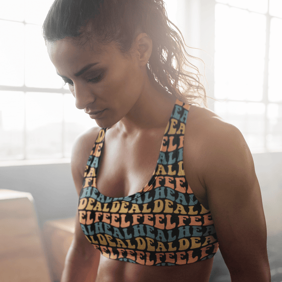 Feel Deal Heal Workout Top - United Trend