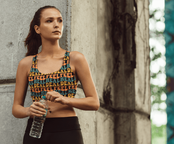 Feel Deal Heal Workout Top - United Trend