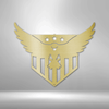Swooping American Eagle - Steel Sign - United Trend