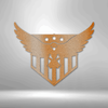 Swooping American Eagle - Steel Sign - United Trend
