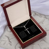 To My Beautiful Mom From Son or Daughter | You Gave Me Confidence | Faith Cross Necklace - United Trend