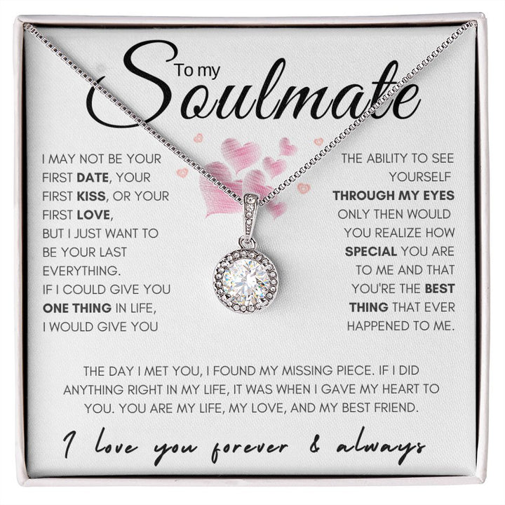 To My Beautiful Soulmate | I love You Always and Forever Eternal Necklace ❤️ - United Trend