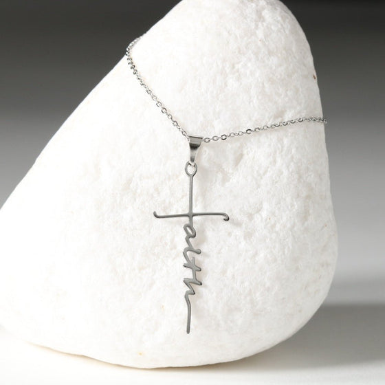 To My Daughter | I'm Always Right There | Faith Cross Necklace - United Trend