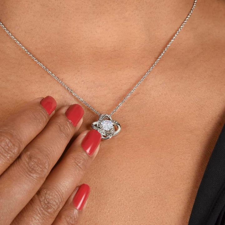 To My Soulmate Let's Shake The Maracas Together Tonight | Caballero Love Knot Necklace - United Trend